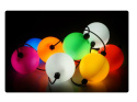 Lampiony choinkowe LED LD-10+gniazdo zewnętrzne kolorowe