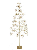 Drzewko złote "jeżyk" 150cm 576LED 240V na podstawie (441)