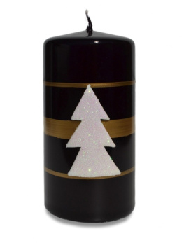 Świeca klubowa KL-4 120/58mm Christmas Light lakier czarna