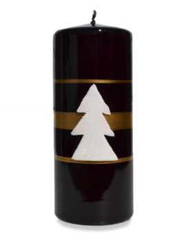 Świeca klubowa KL-5 150/58mm Christmas Light lakier czarna