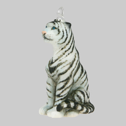 Bombka formowa KOMOZJA - Tygrys biały 2021 4310K03 (F11)