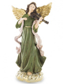 Anioł zielony ze skrzypcami (147958)
