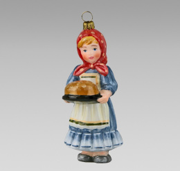 Bombka Komozja: Dziewczynka z bochenkiem chleba (4853K00)