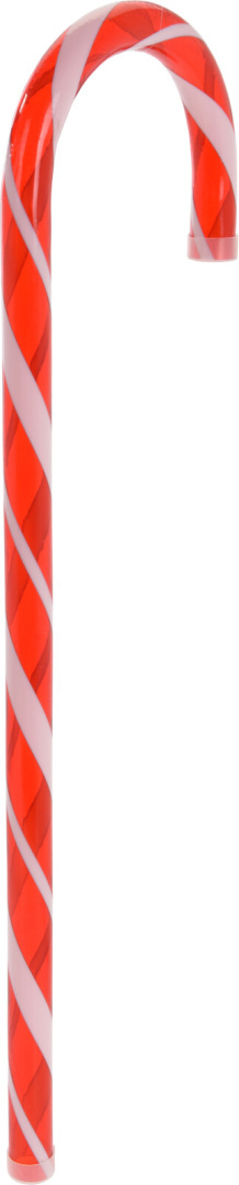 Laseczka plastikowa biało-czerwona MAXI 62cm (087133)