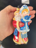 Bombka Komozja: Mikołaj trzymający dziewczynkę (4781K00)