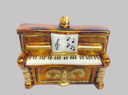 Bombka formowa: Pianino brązowe (396) SZ
