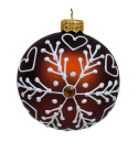 Bombki 80 dekorowane ornament op.6szt.: KOLEKCJA PIERNIKOWA