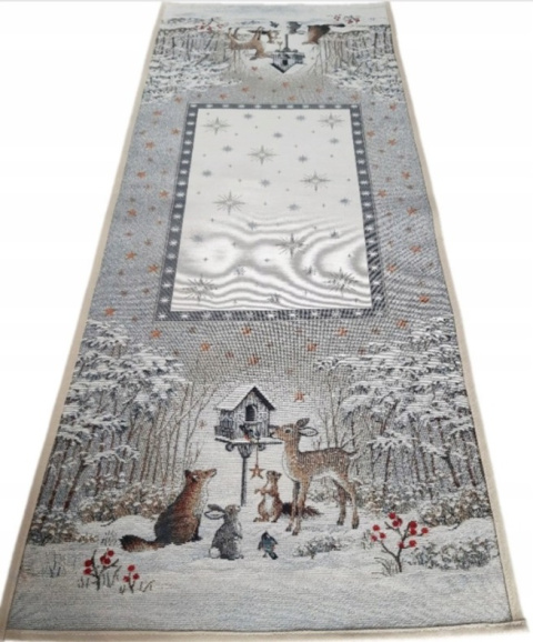 Bieżnik gobelin Chenille 40x140cm SARENKA (TX0004-854)