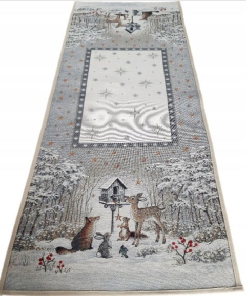 Bieżnik gobelin Chenille 45x180cm SARENKA (TX0014-854)